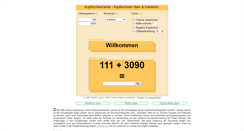 Desktop Screenshot of kopfrechentrainer.moritzjoesch.de